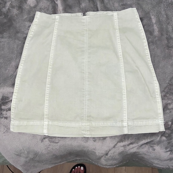 wild fable Skirts Sage Green Jean Skirt Poshmark